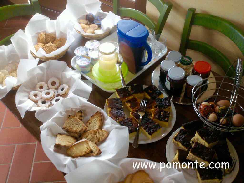 colazione in agriturismo 