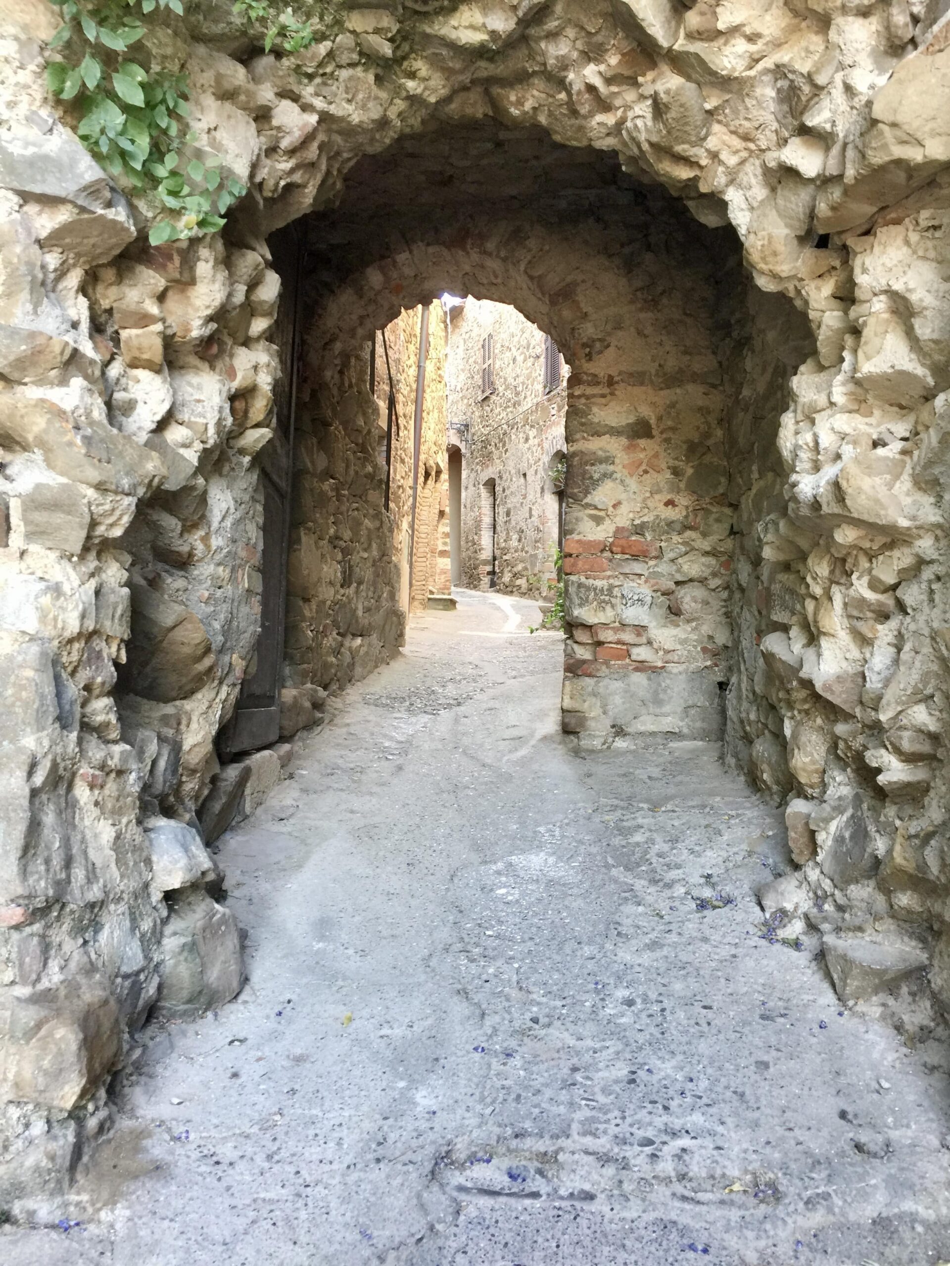 Porta di ingresso castello montemerano - https://www.pomonte.com