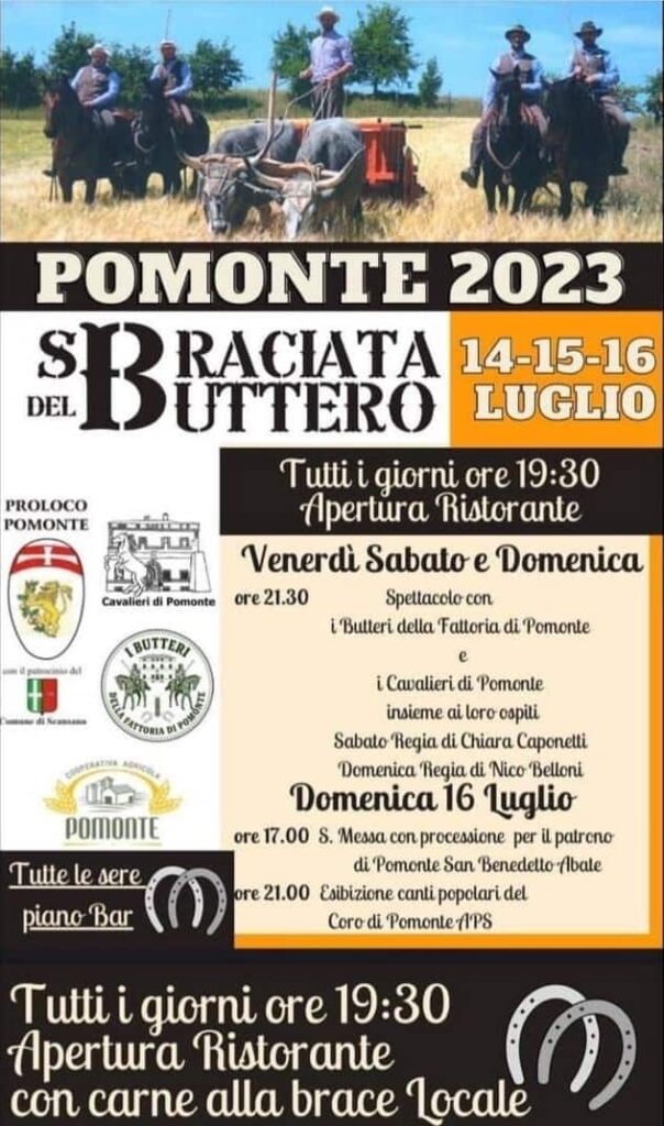 Sbraciata del buttero pomonte 